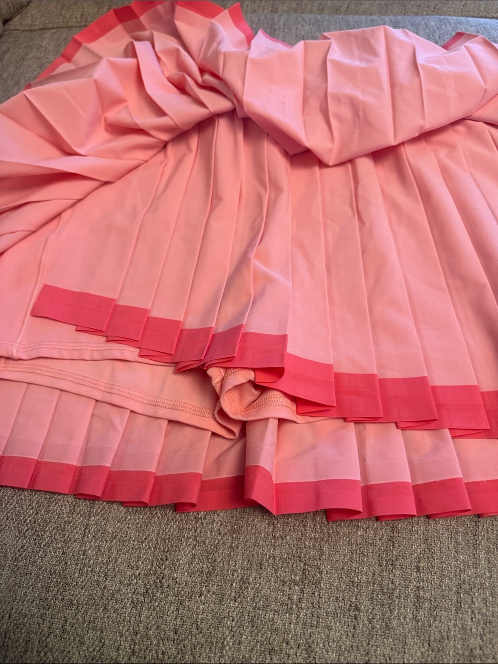 BRAND NEW WITH TAGS aerie Coral Pink Active Skirt Size XL - Picture 6 of 11